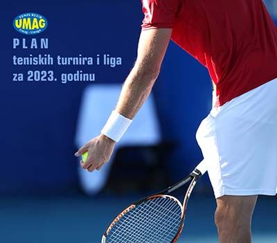 Plan teniskih turnira i liga za 2023. godinu